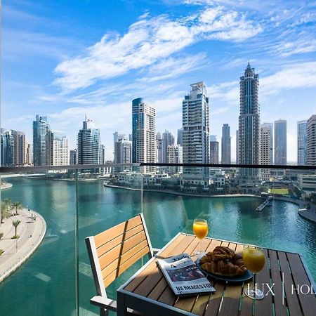 דובאי Lux - Contemporary Suite With Full Marina View מראה חיצוני תמונה