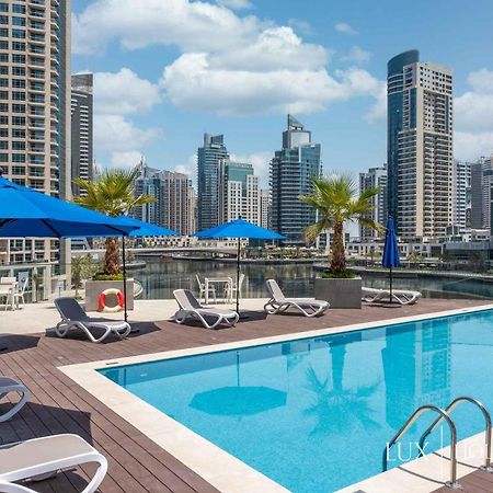 דובאי Lux - Contemporary Suite With Full Marina View מראה חיצוני תמונה