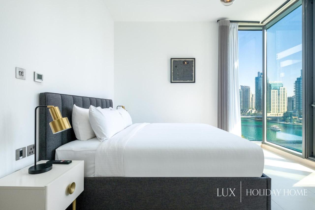 דובאי Lux - Contemporary Suite With Full Marina View מראה חיצוני תמונה