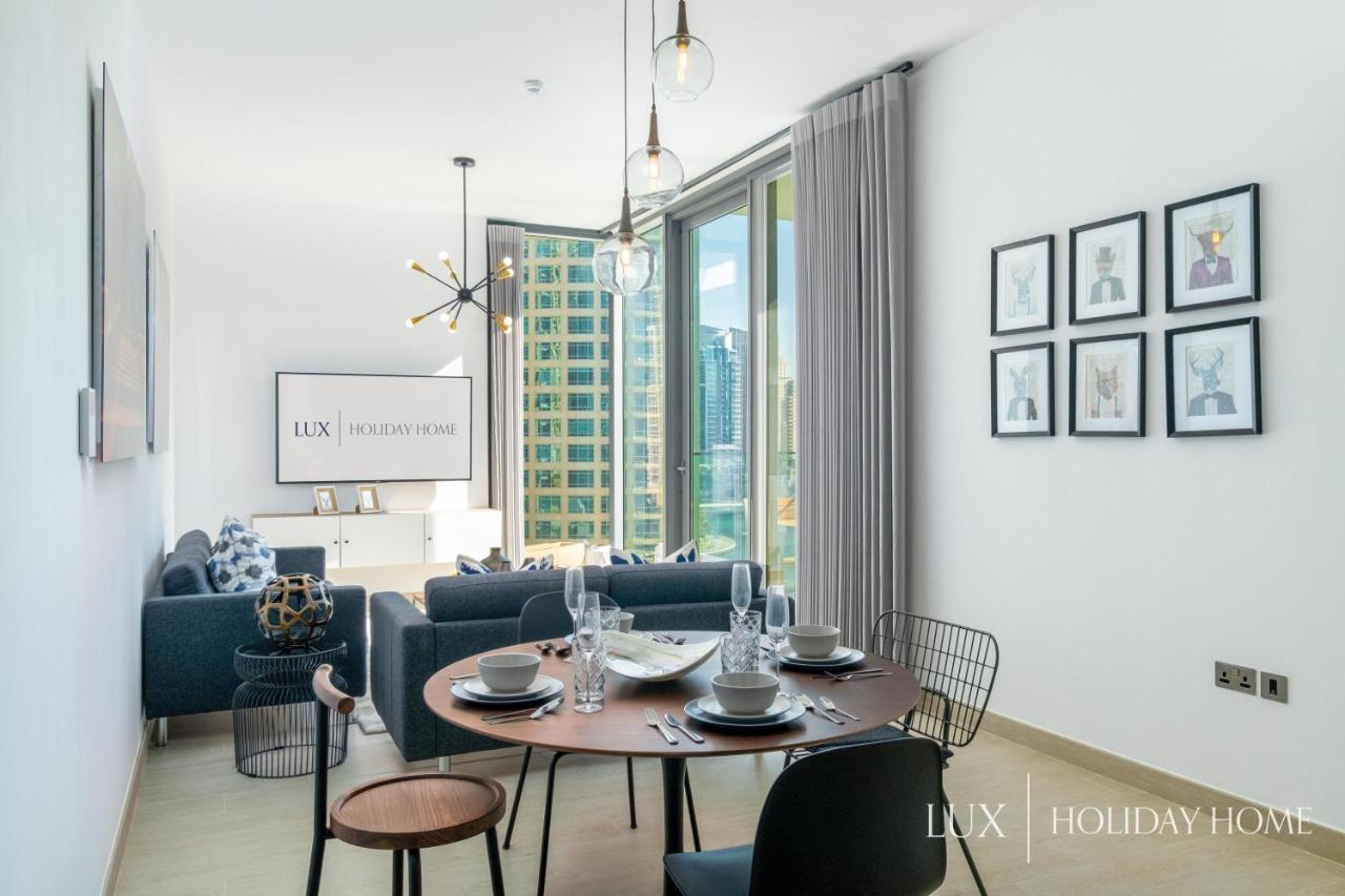 דובאי Lux - Contemporary Suite With Full Marina View מראה חיצוני תמונה
