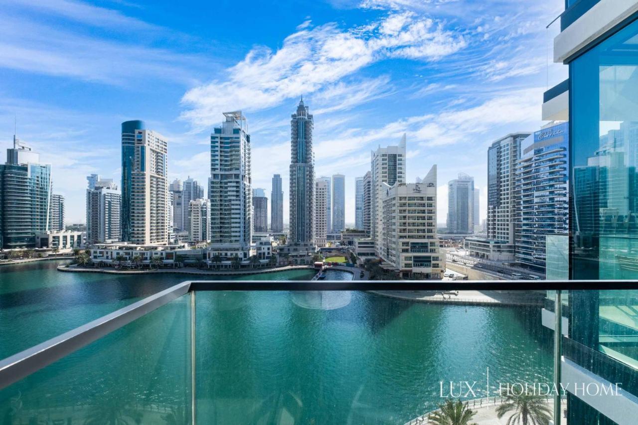 דובאי Lux - Contemporary Suite With Full Marina View מראה חיצוני תמונה